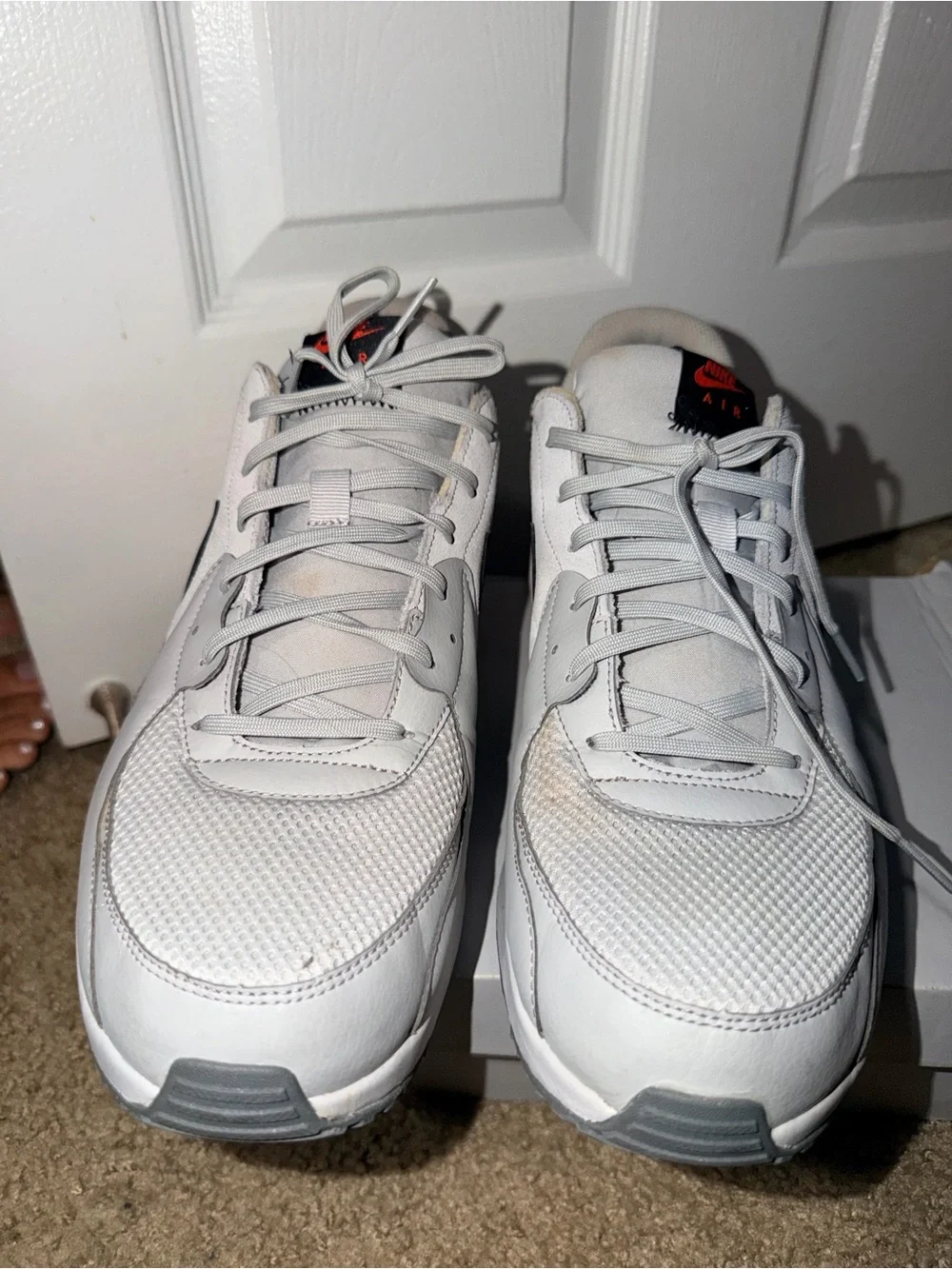 Nike Air Max Excee White Grey Black Red Men’s Size 14